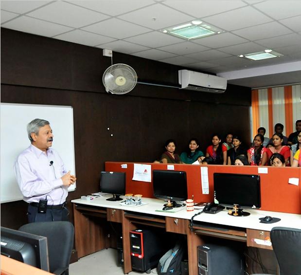 Mr. Sudhakar Ram addressing Logimates 1