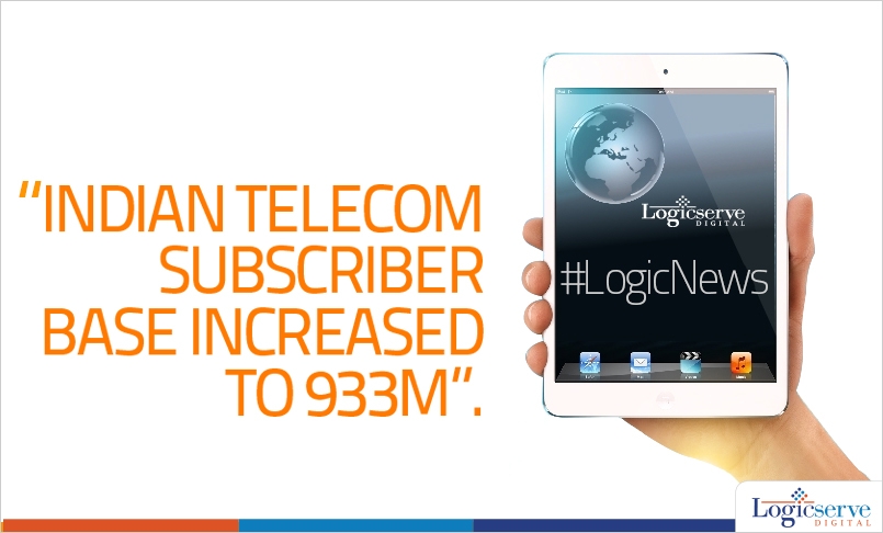 Read more about the article News : Indian telecom subscriber base increased to 933M
