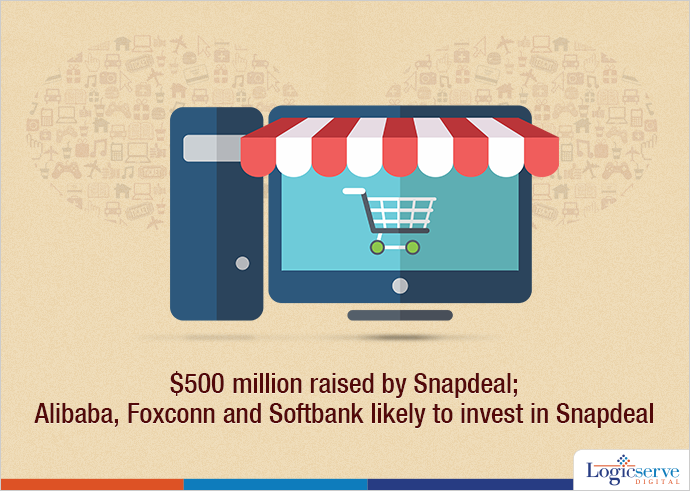 $500 Million Raised By Snapdeal;  Alibaba, Foxconn And Softbank Likely To Invest In Snapdeal