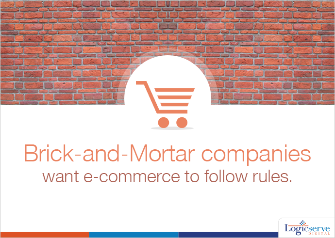 Bricks and motor companies want ecommerce to follow rules