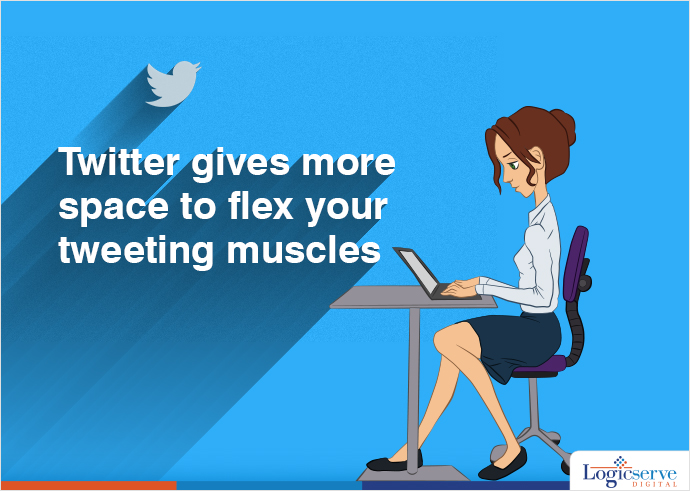 Read more about the article Twitter gives more space to flex your tweeting muscles