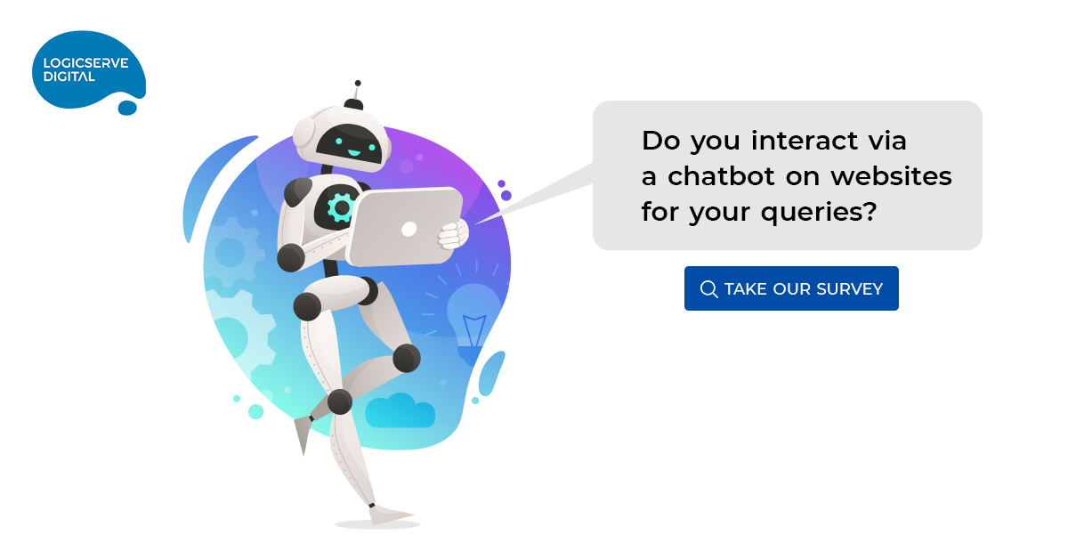 Survey: Engaging via chatbot on websites