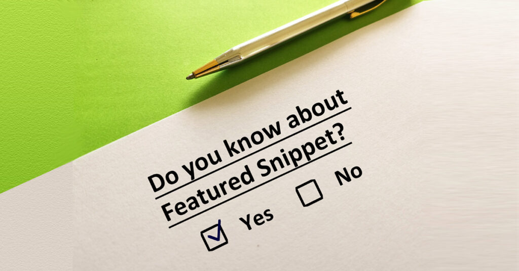What are featured Snippets and How important they are.