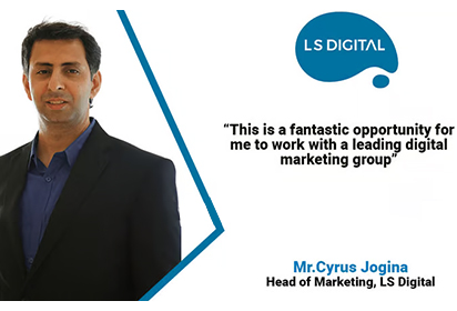 LS Digital Appoints Cyrus Jogina as Head of Marketing
