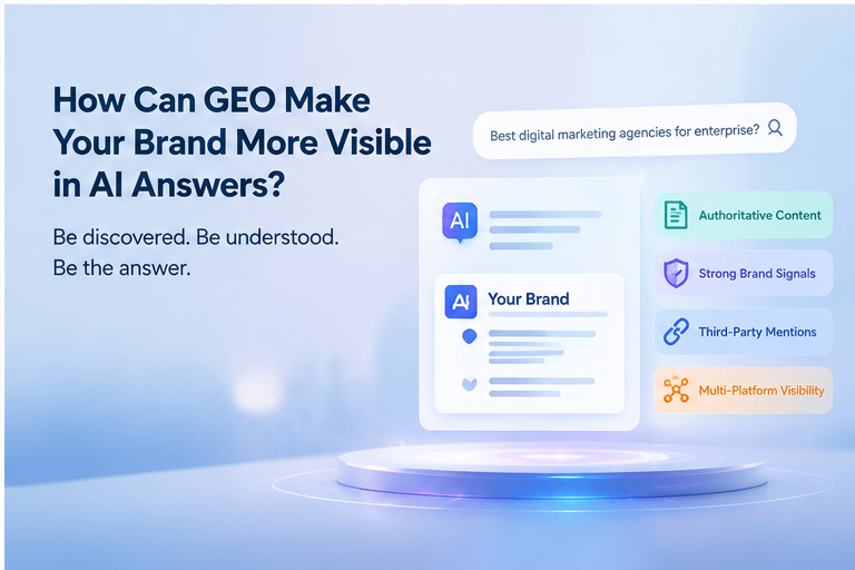 How Can GEO Make Your Brand More Visible in AI Answers?